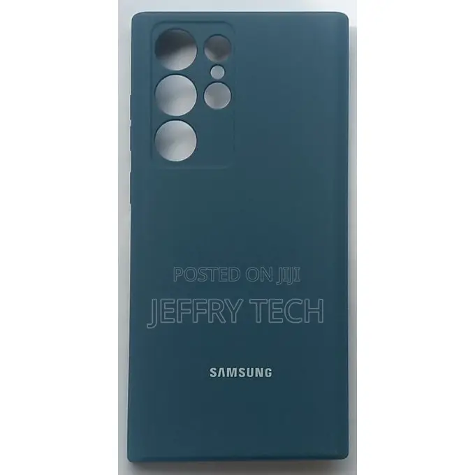 Samsung Galaxy S22 Ultra Silicone Back Case Blue