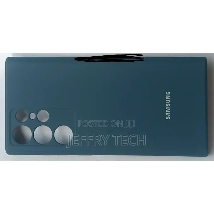 Samsung Galaxy S22 Ultra Silicone Back Case Blue