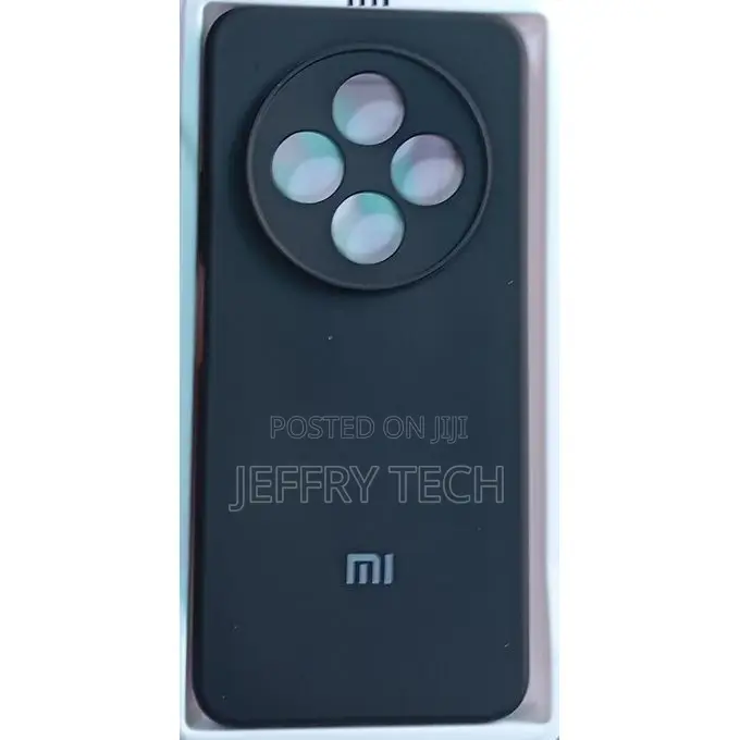 XIAOMI Mi Redmi 14C / Remi A3 Pro Silicone Back Case Black