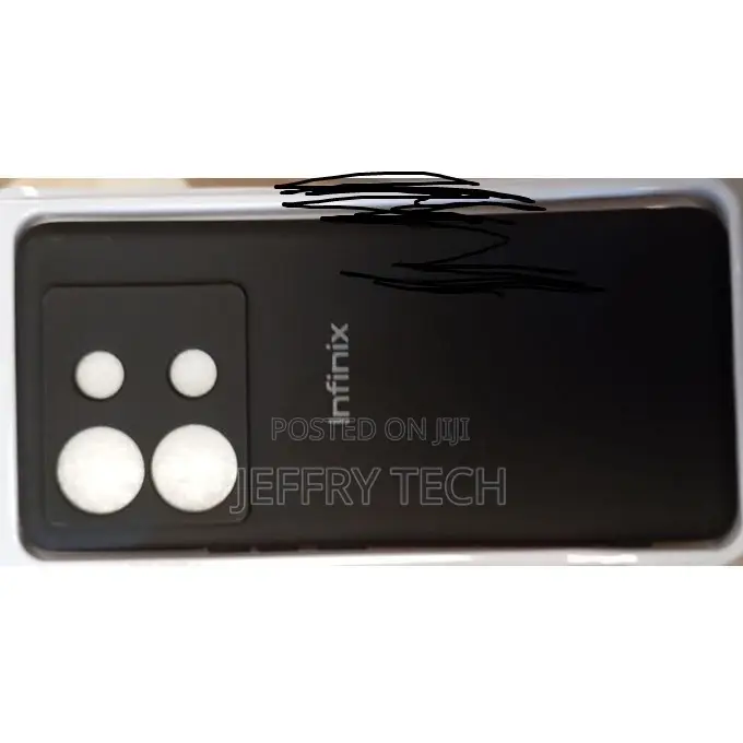 Infinix Zero 30 5g Silicone Back Case Black
