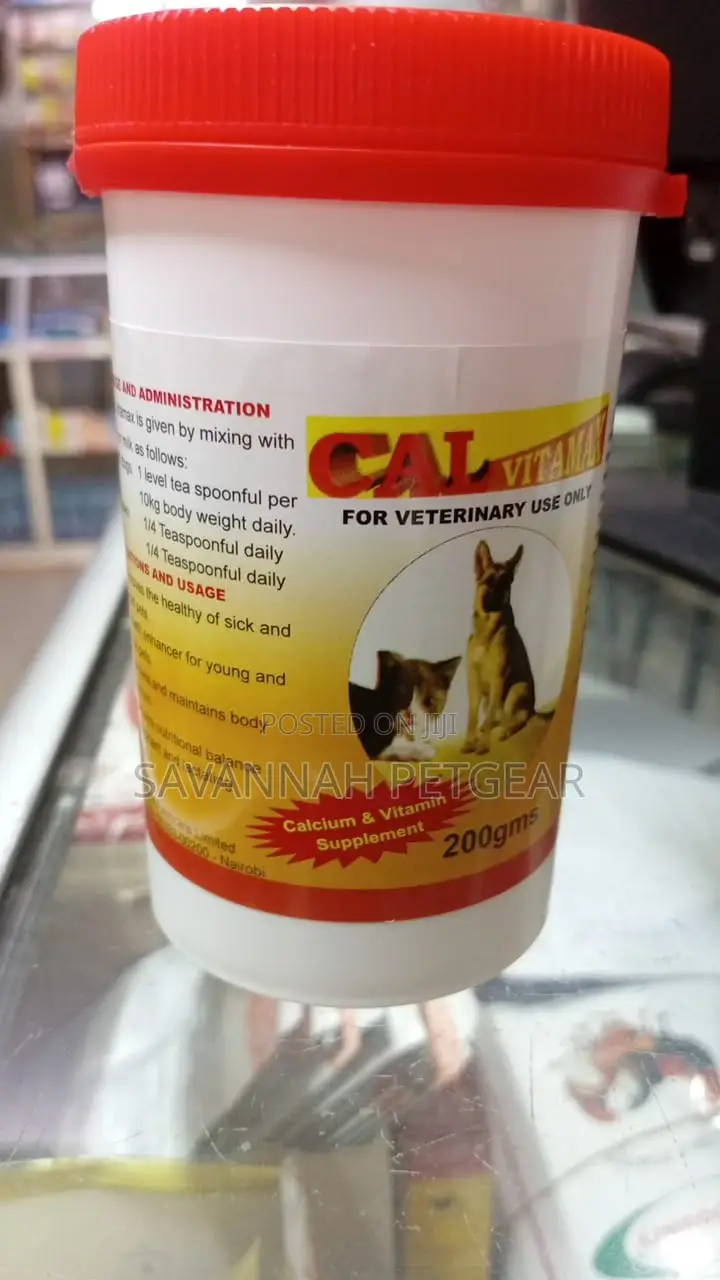 Vitabiotics Calvitamax for Dog Cats - 200gms Tin