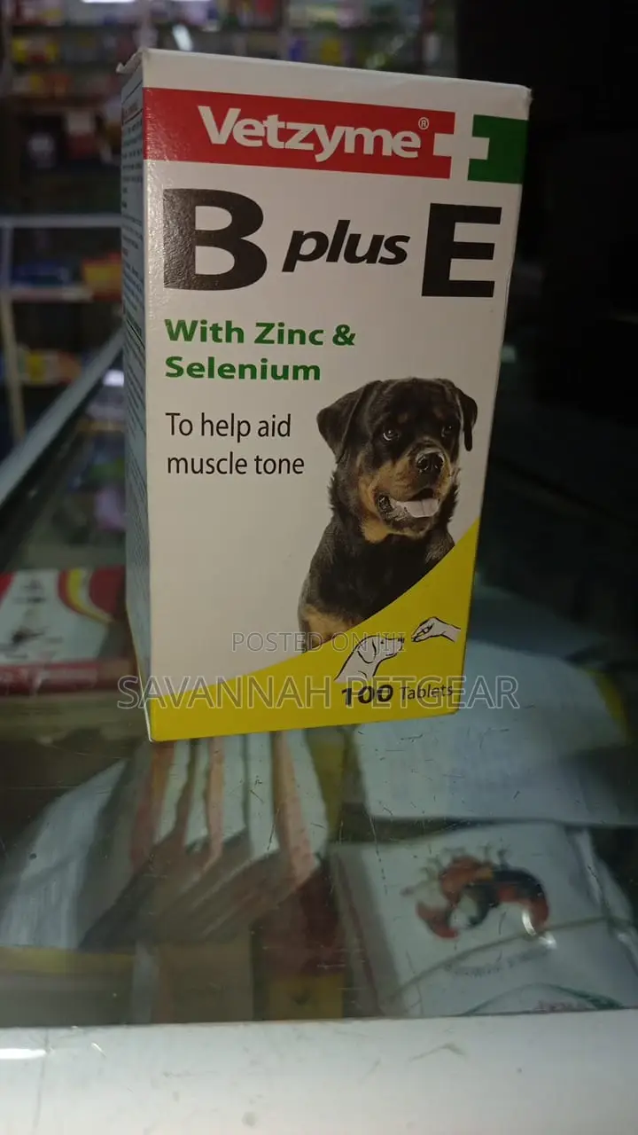 Vetzyme Dog Vitamins Supplements ( B Plus E, Zinc Selenium