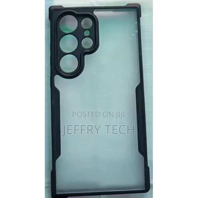 Samsung Galaxy S24 Ultratransparent Space Back Cover