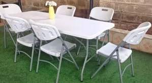 Classy Restaurant Dining Set Foldable Table and Chairs