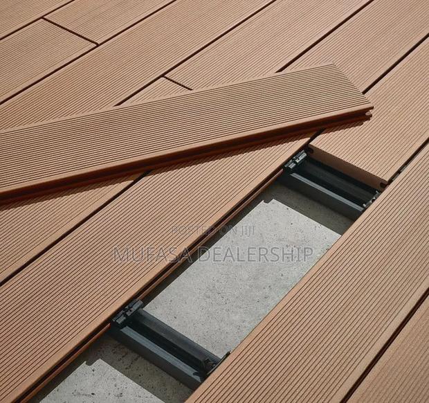 Anti-Slip WPC Decking Floor - main view