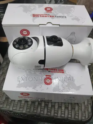 V380 Dual Lens PTZ Bulb Ip Night Vision Camera