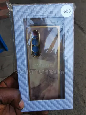 Galaxy Z Fold 3 Samsung Marble Back Cover