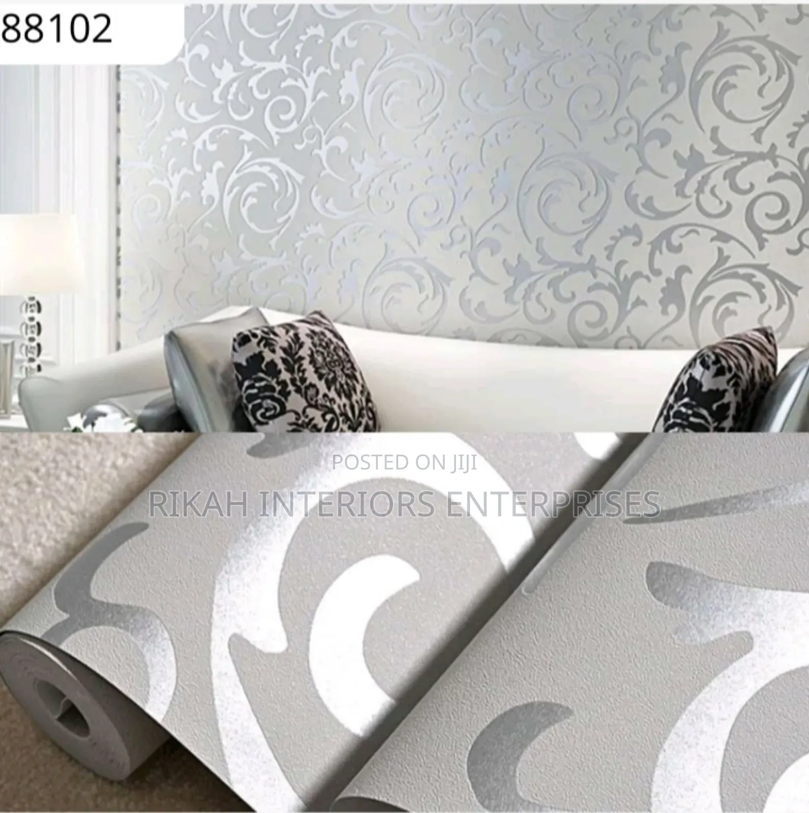 Grey Wallpapers With Silver Lines
