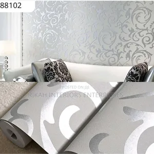 Grey Wallpapers With Silver Lines