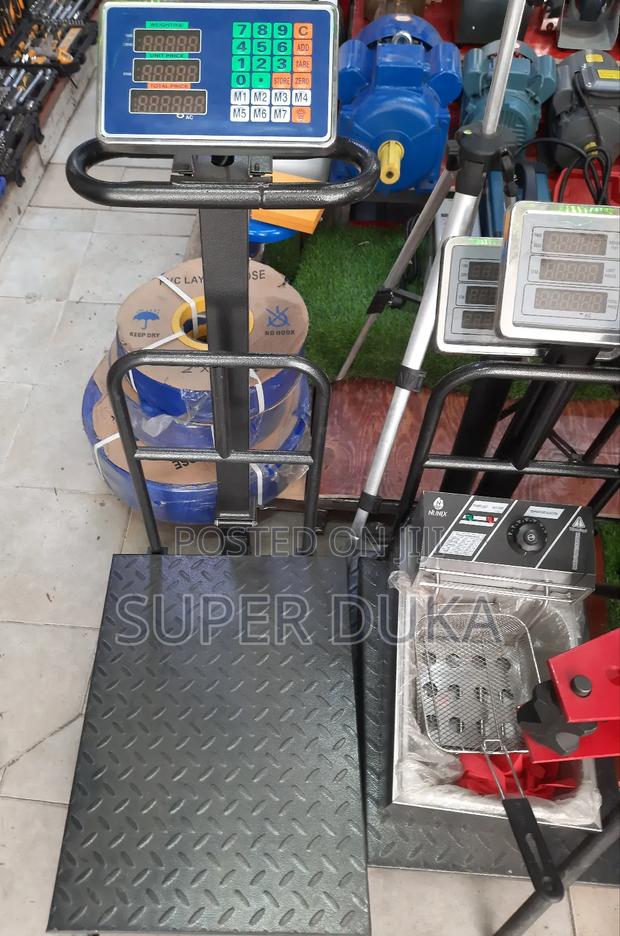 Heavy Duty 600 Kg Digital Platform Scale. - main view