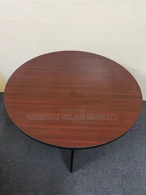 Boardroom Tables; Round Office Conference Table in Brown