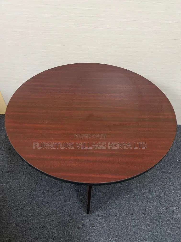 Boardroom Tables; Round Office Conference Table in Brown