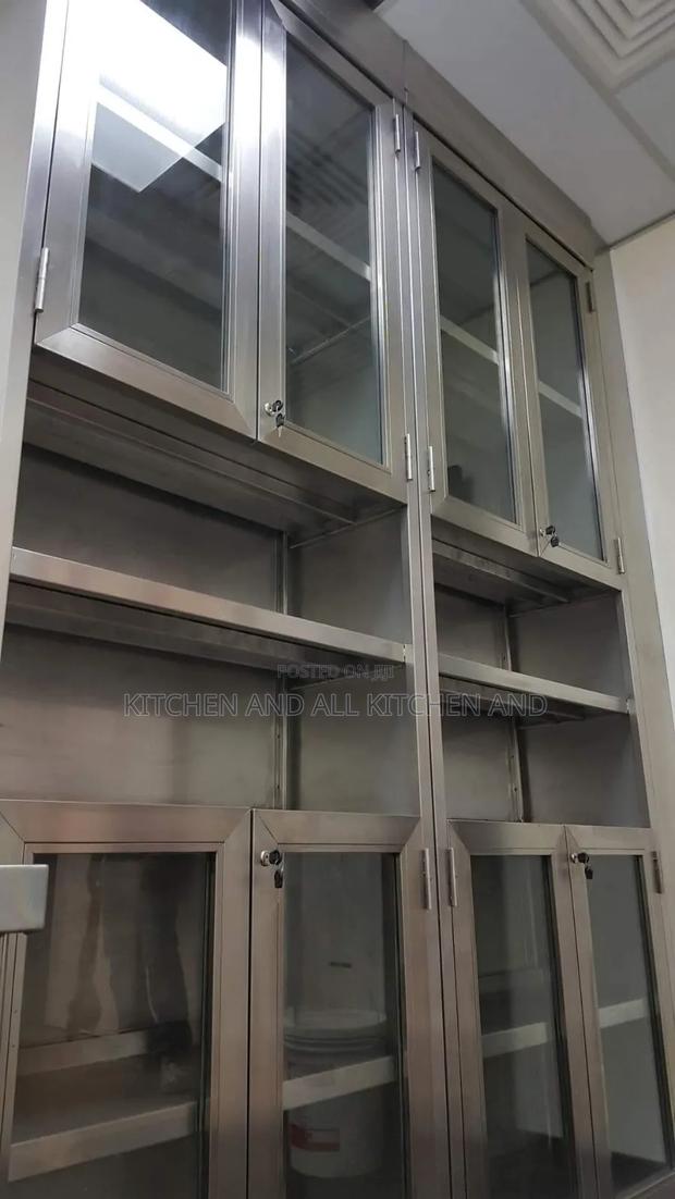 Complete Stainless Steel Wall Cabinet
