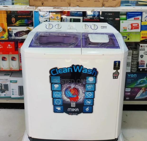 Mika 10kgs Semi Automatic Spin and Wash Machine