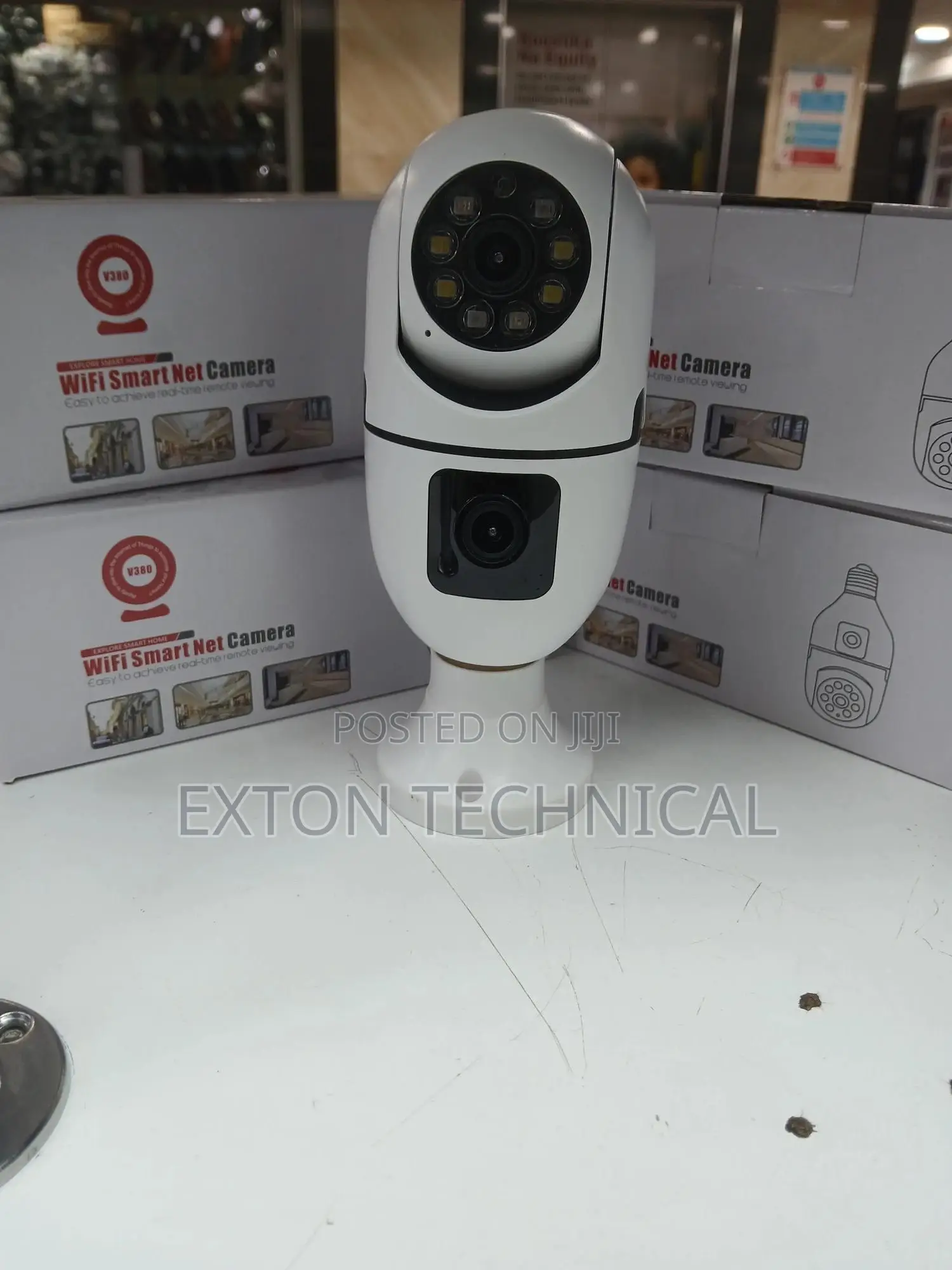 Wifi Smart Camera Brand New V380 Dual Lens Camera CCTV Bulb