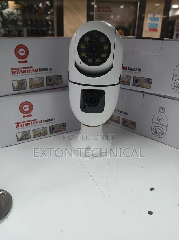 Wifi Smart Camera Brand New V380 Dual Lens Camera CCTV Bulb