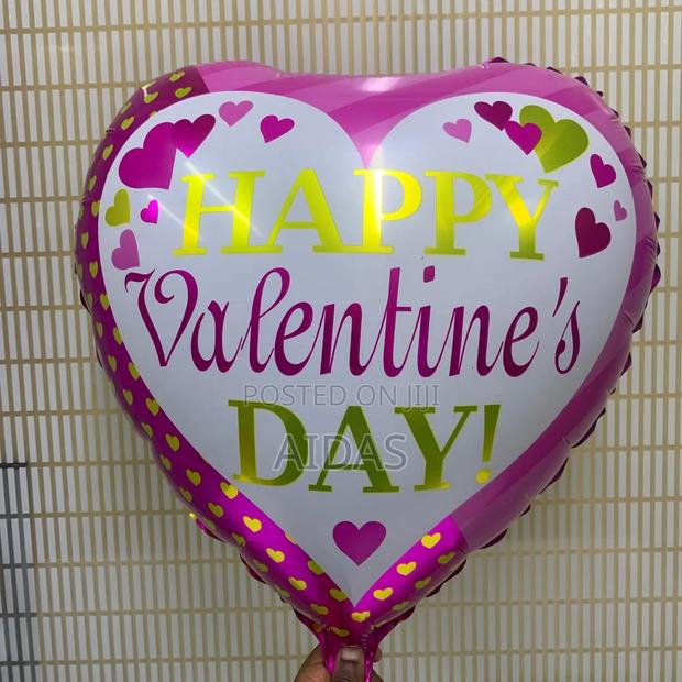 Foil Valentine's Gift Balloons - main view