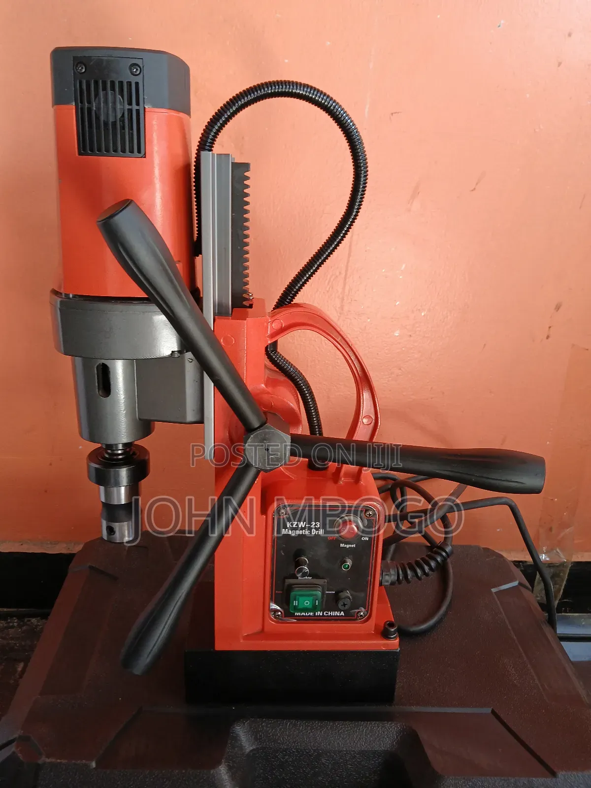 Magnetic Core Drill.