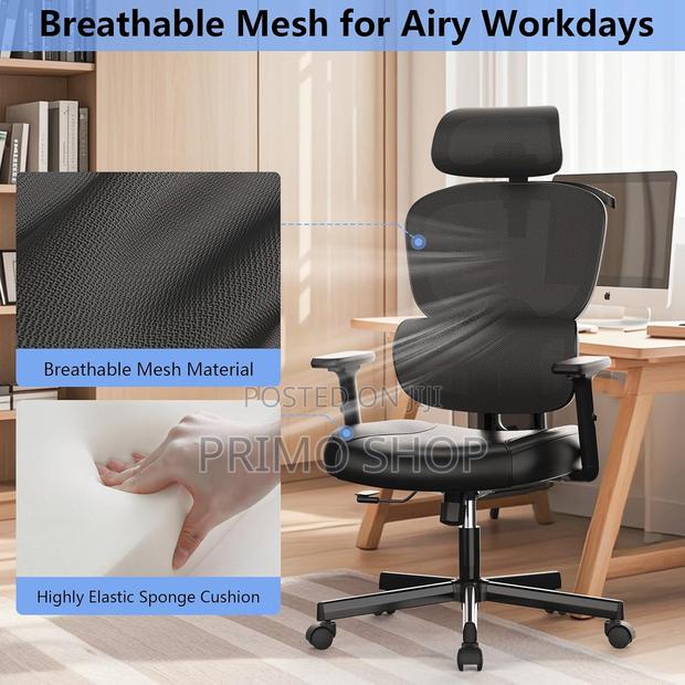 Office Chairs:Breathable Orthopedic Health Support Chair - thumbnail 7