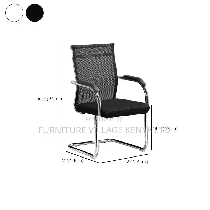 Visitor Seats; Simple Style Ergonomic Ink Mesh Study Chair