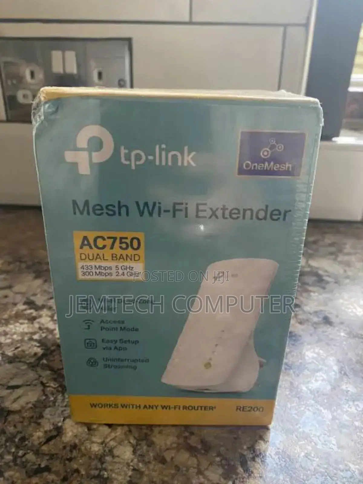 Tp-Link TL-RE200 AC750 Dual Band 750mbps Range Extender
