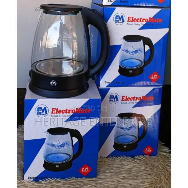 Electric Glass Kettle 2.2l