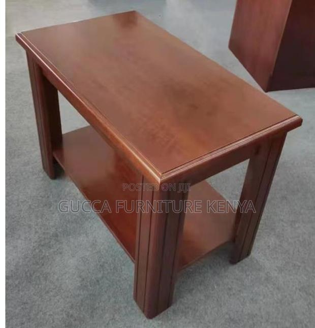 Coffee Tables:120cm Reception Mahogany Coffee Table - thumbnail 3