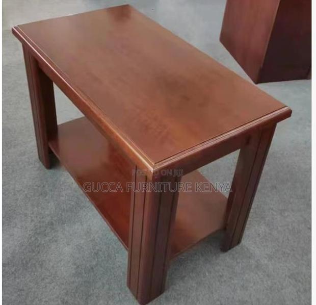 Coffee Tables:120cm Reception Mahogany Coffee Table - thumbnail 5