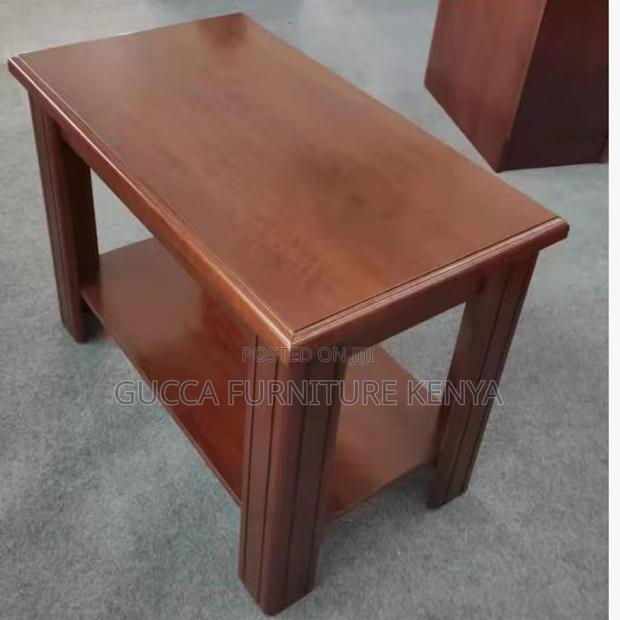 Coffee Tables:120cm Reception Mahogany Coffee Table - thumbnail 6