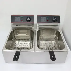 Countertop Double Basket Deep Fryer 6l