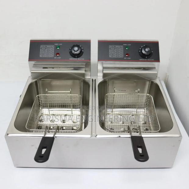 Countertop Double Basket Deep Fryer 6l - main view