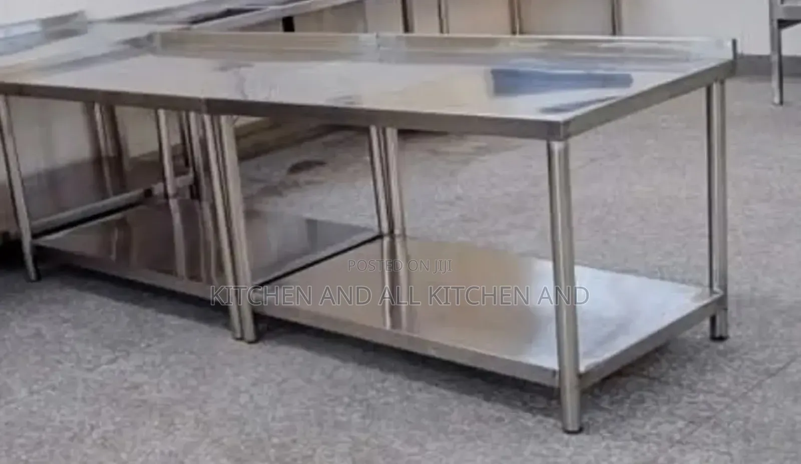 Sleek Ss Work Table