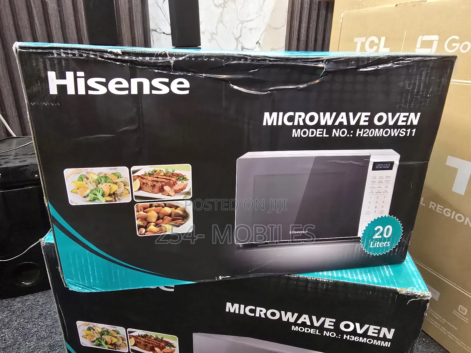 Hisense 20l Microwave H20moms11 (White)