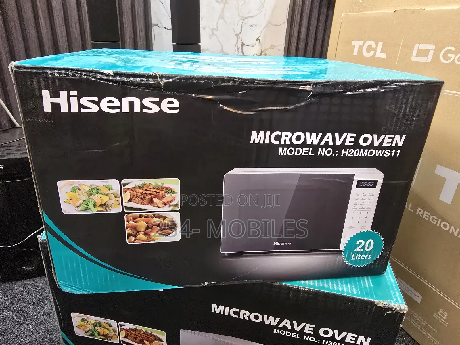 Hisense 20l Microwave H20moms11 (White)
