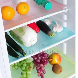 4pcs PVC Anti Bacterial Fridge Mats