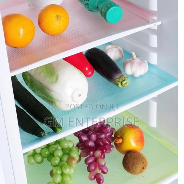 4pcs PVC Anti Bacterial Fridge Mats