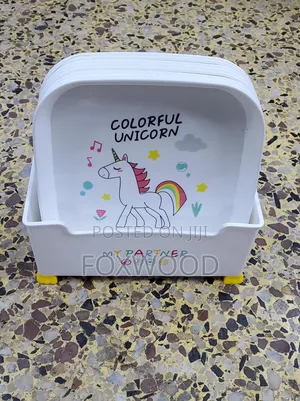 Meal General Spit Kids Snack Plates With Stand 8pcs