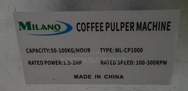 Milano Italia Coffee Pulper Machine WITH BASE FRAME - thumbnail 3