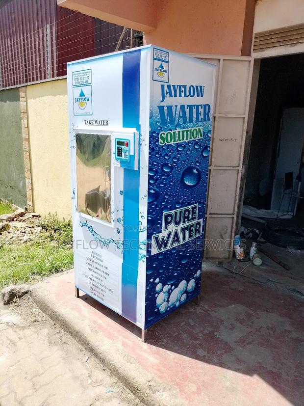 Water ATM /Vending Machine With PLC - main view