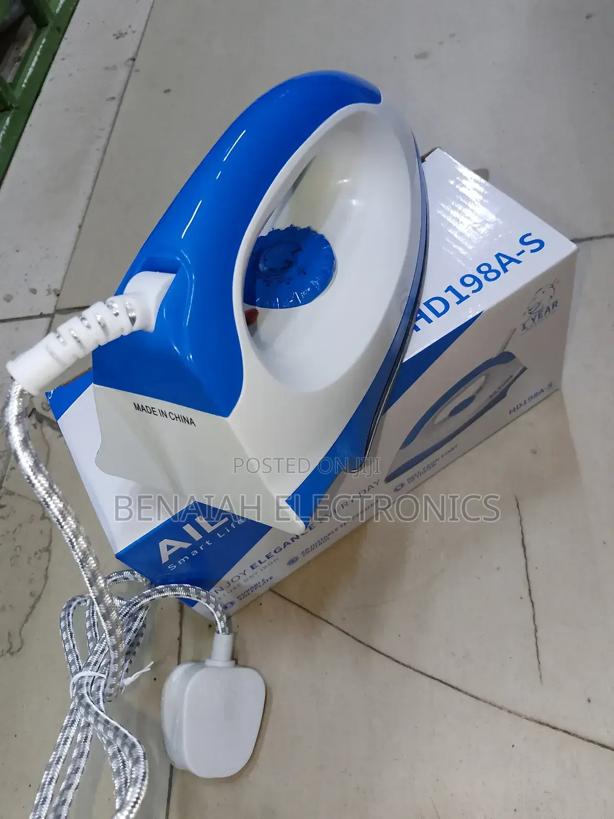 Ailyons Iron Box With Iron Dry Ironing Function