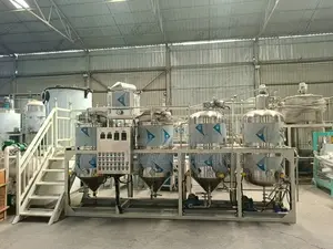 Large Scale Palm Oil Milling Edible Oil Refining Machine