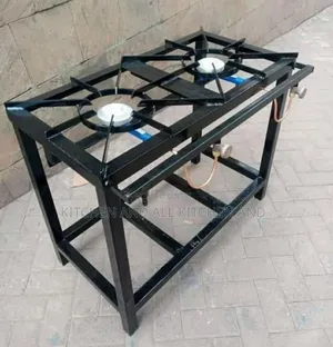Sleek Mild Steel 2 Burner Cooker