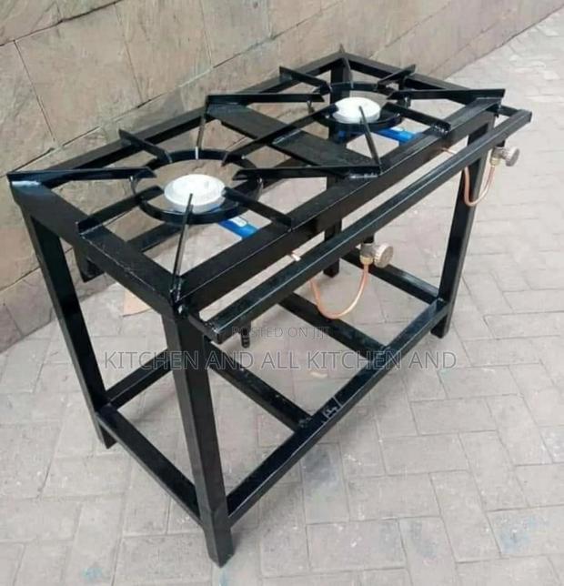 Sleek Mild Steel 2 Burner Cooker