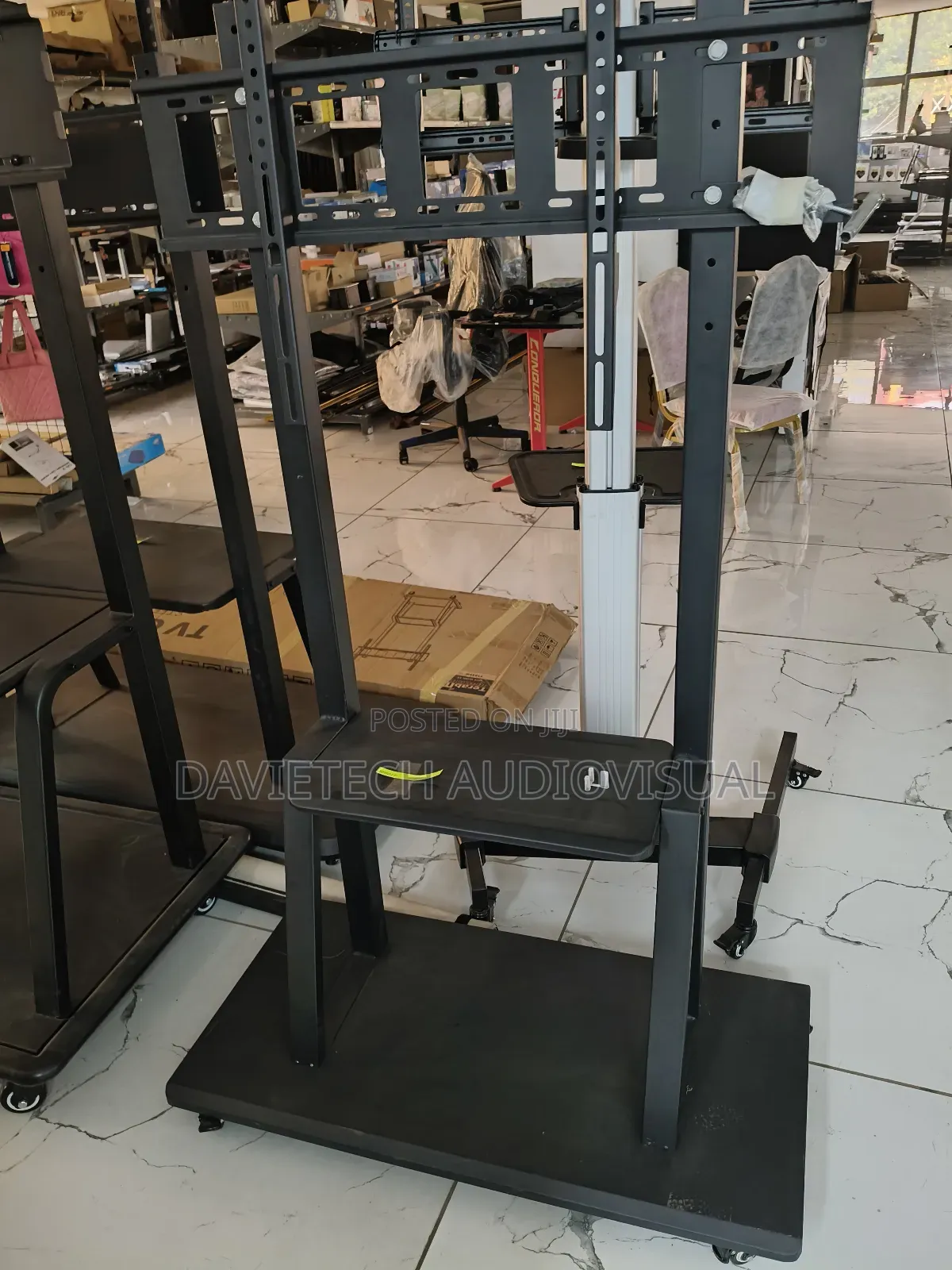 TV Bracket With Wheels
