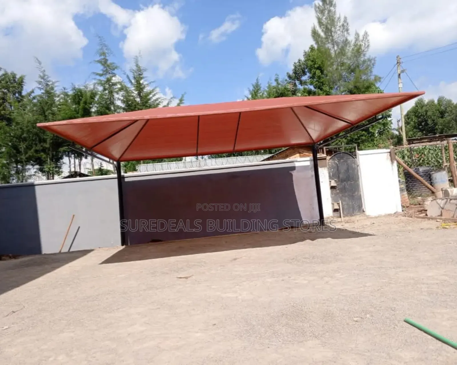 Waterproof Car Shade Net/Car Shelter Net.