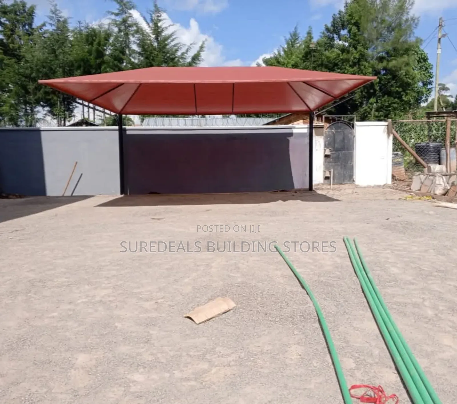 Waterproof Car Shade Net/Car Shelter Net.