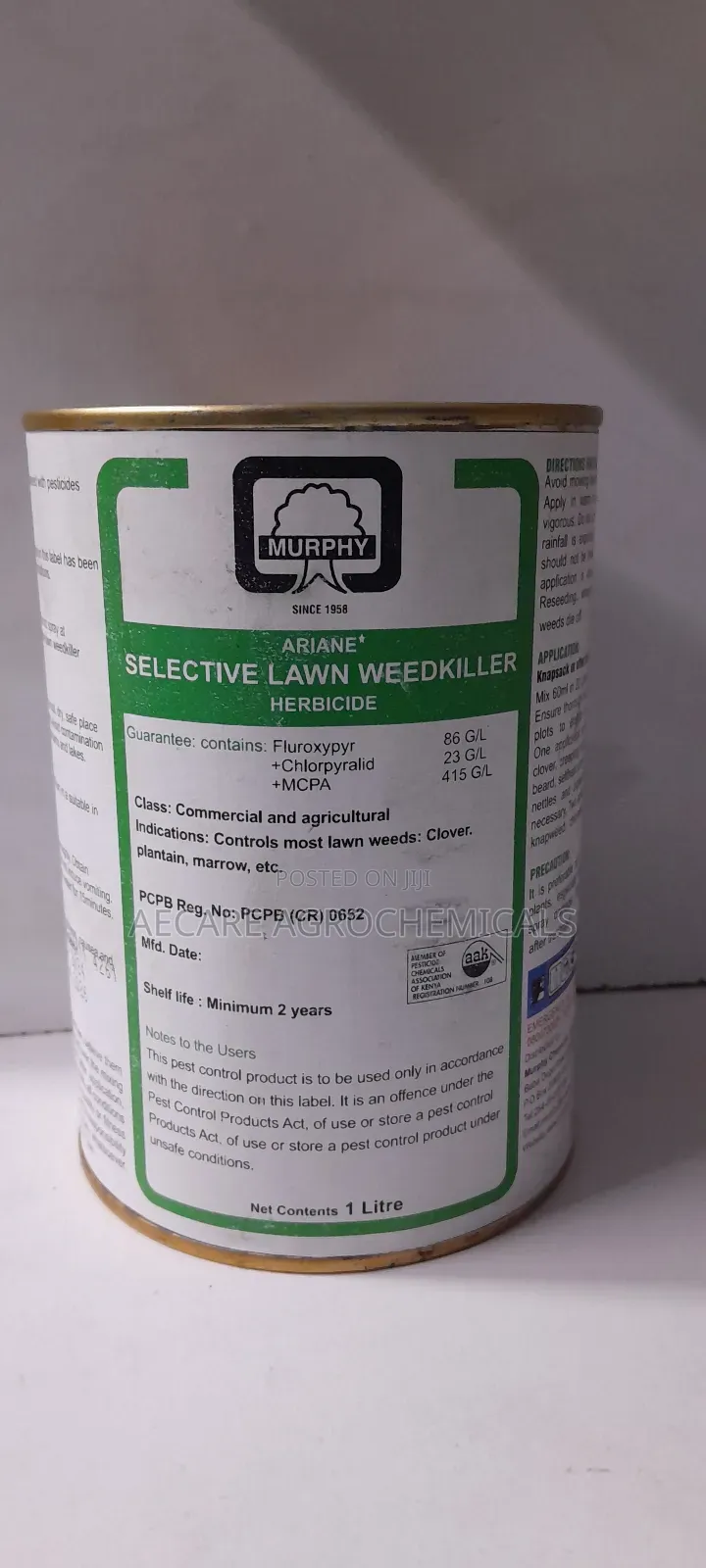 Ariane Selective Lawn Weed Killer (Murphy) 1 Litre