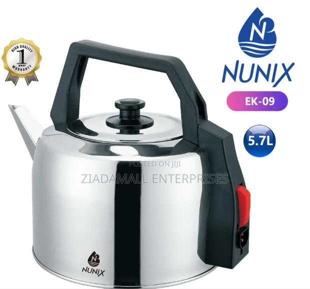 Kettle Nunix 5.7l Electric Kettle - Stainless Steel