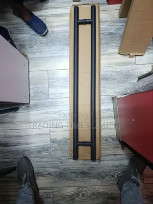 1 Metre Matt Black H-Handle