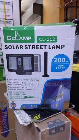 CC Solar Street Lamp 200W Rain Proof